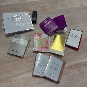 New! Lot of 11 Perfume Samples (Tom Ford, Givenchy, Montblanc, Versace, Creed)